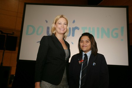 AMP Scholarship Winners Kathryn Wilson and Shana Llorando